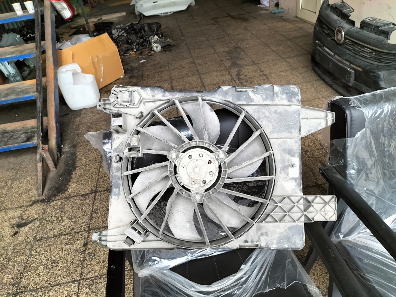 RENAULT MEGANE 2 FAN VE FAN MOTORU